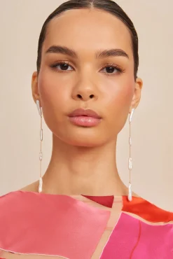 Cult Gaia Earrings|Jewelry>AMUN EARRING - Pearl