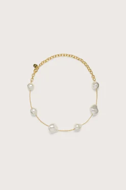 Cult Gaia Necklaces|Jewelry>ANDIE CHOKER - Pearl