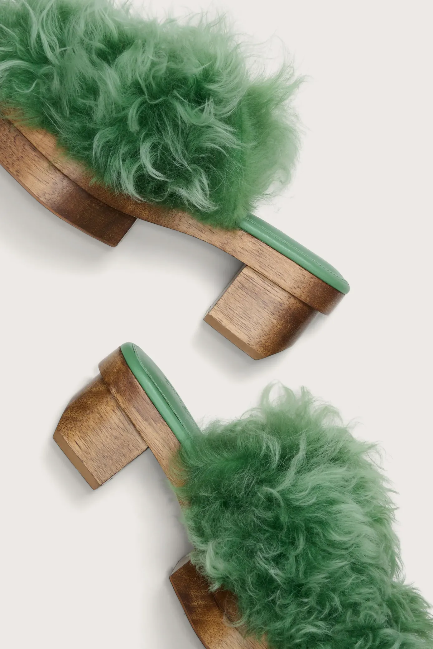 Cult Gaia Shoes>ANJA CLOG - Spearmint