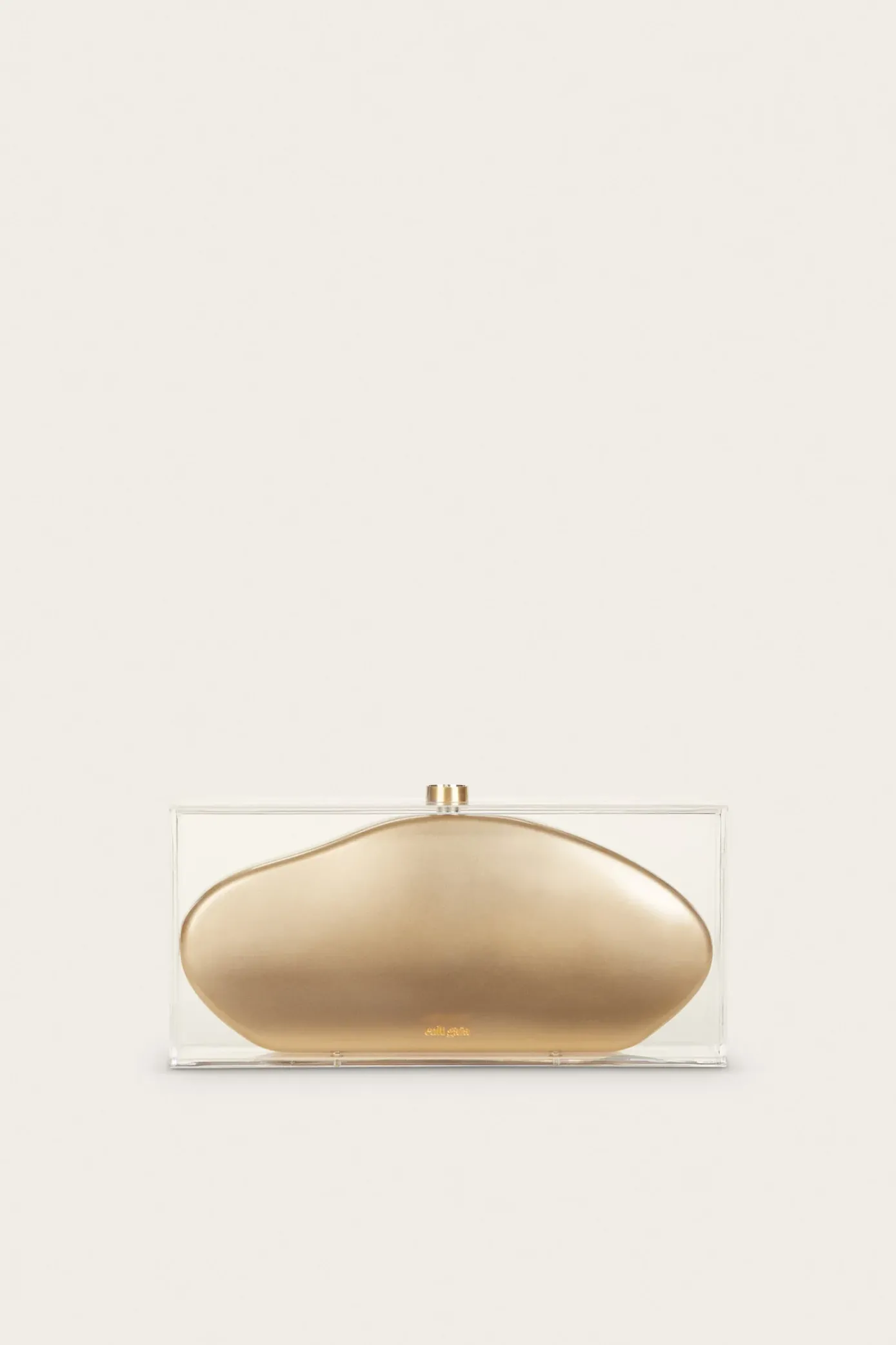 Cult Gaia Clutches>ANNIKA CLUTCH - Brass
