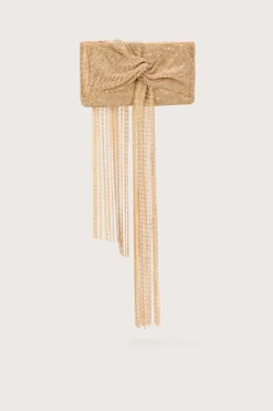Cult Gaia Clutches>BANU MINI RHINESTONE CLUTCH - Champagne