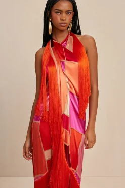 Cult Gaia Cover Ups>BIANCA COVERUP - Lollipop Multi