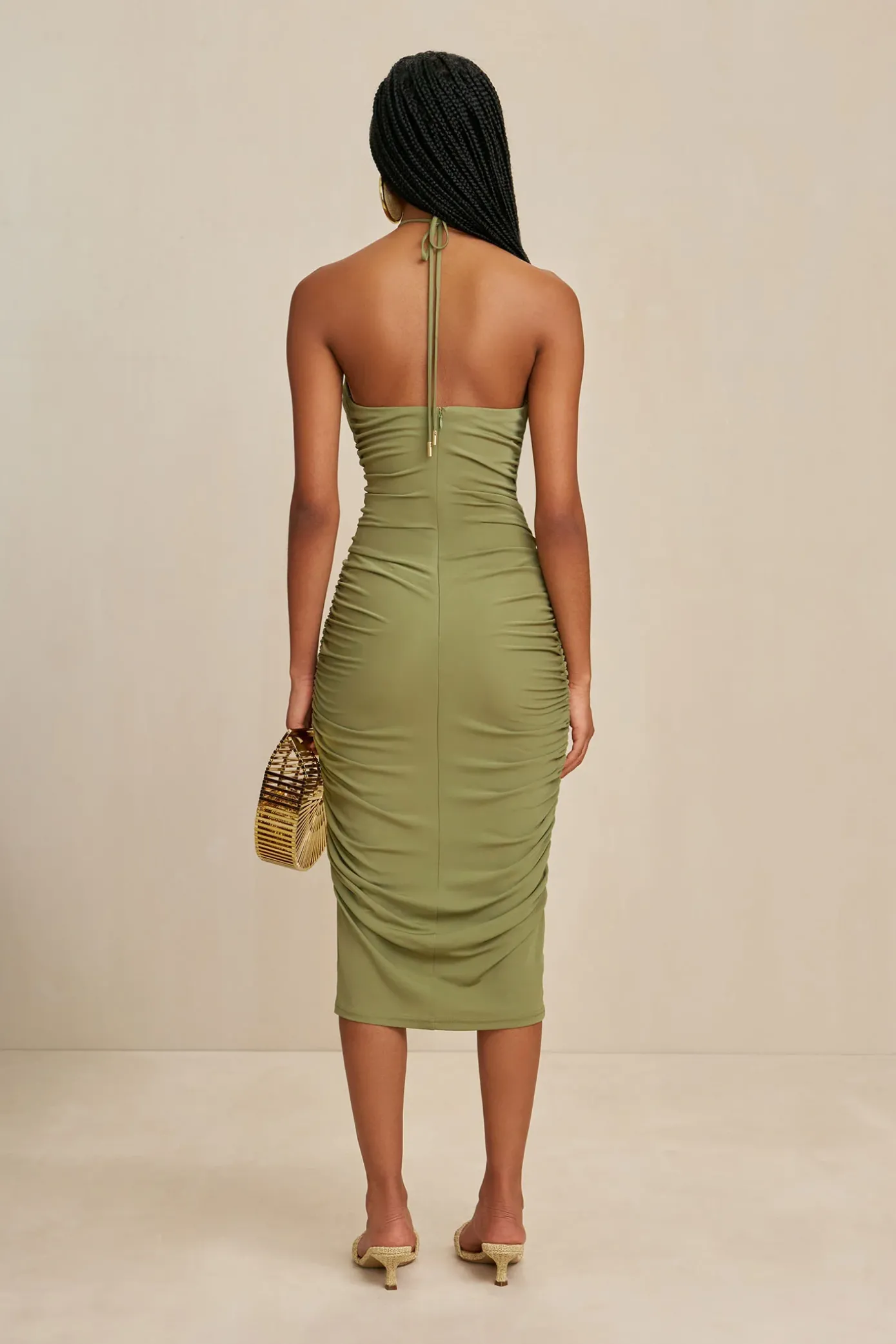 Cult Gaia Dresses>CALIAN DRESS - Tea