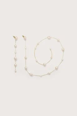 Cult Gaia Earrings|Jewelry>CLEIA EARRING - Pearl