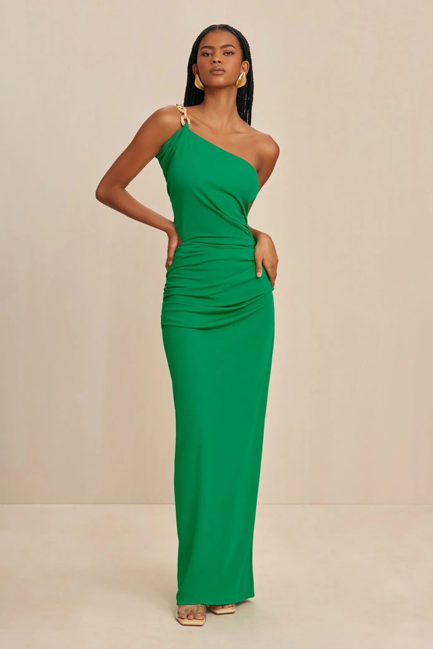 Cult Gaia Dresses|Gowns>COBIE GOWN - Malachite