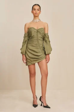 Cult Gaia Dresses>DIVIDA DRESS - Tea