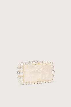 Cult Gaia Clutches>EOS CLUTCH - Pearl