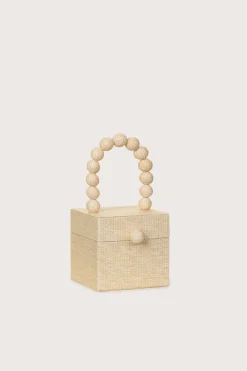 Cult Gaia Mini Bags>EOS TOP HANDLE BAG - SAND Natural