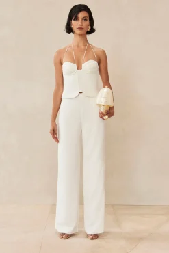 Cult Gaia Tops>HAVANA TOP - Off White