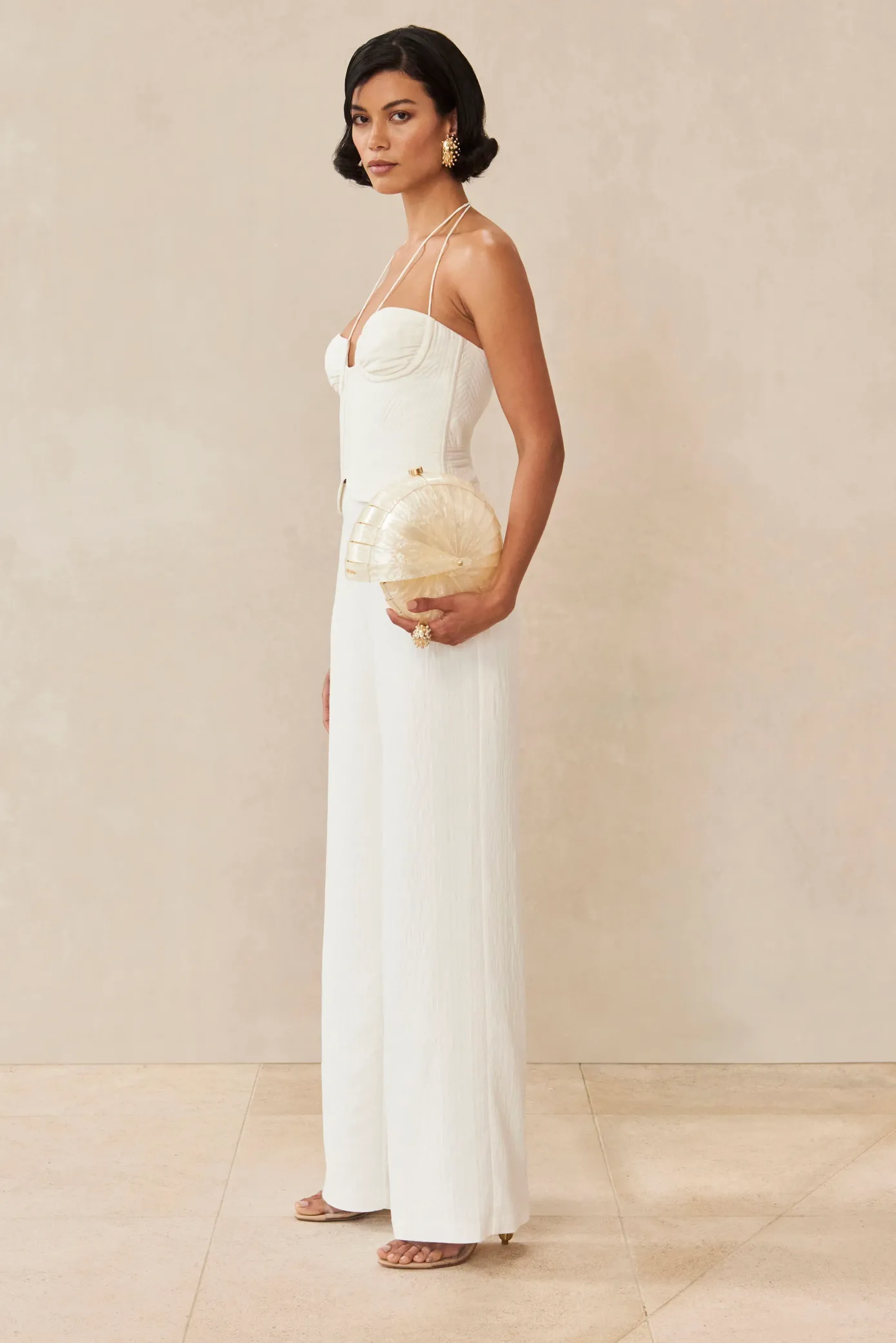 Cult Gaia Tops>HAVANA TOP - Off White