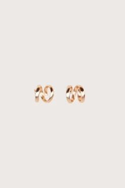 Cult Gaia Earrings|Accessories>HENNY EARRING - Brushed Brass