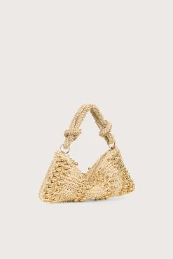 Cult Gaia Shoulder Bags|Mini Bags>HERA NANO SHOULDER BAG - Natural Raffia