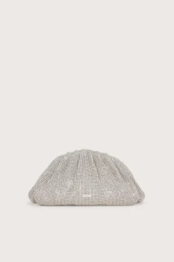 Cult Gaia Mini Bags|Clutches>JAALA MINI RHINESTONE CLUTCH - Clear