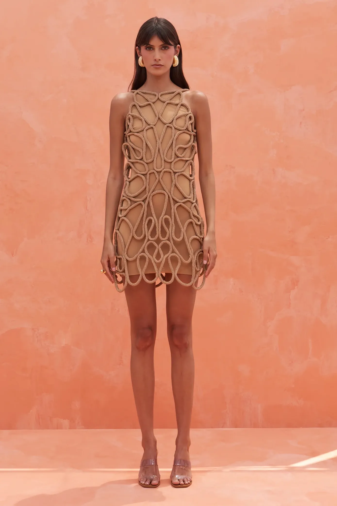 Cult Gaia Dresses>JEMIMA DRESS - Champagne