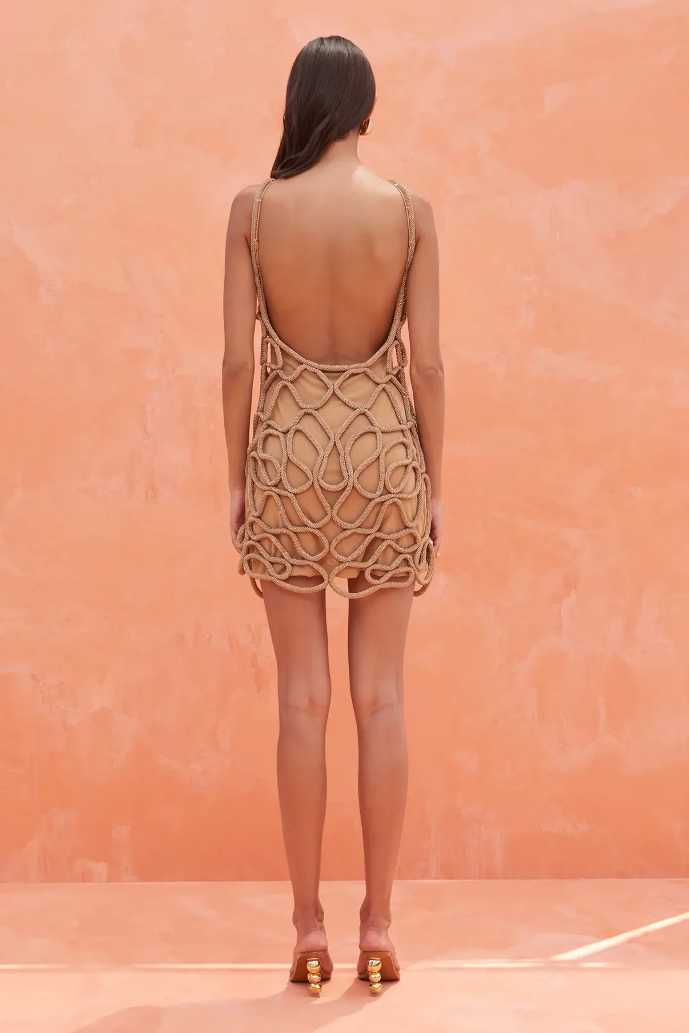 Cult Gaia Dresses>JEMIMA DRESS - Champagne