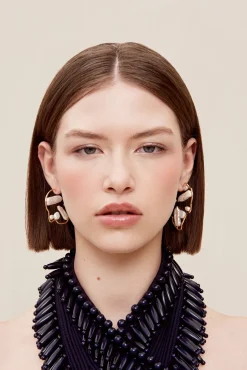Cult Gaia Earrings|Jewelry>JUANA EARRING - Pearl