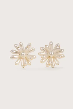 Cult Gaia Earrings|Jewelry>JULES EARRING - Pearl