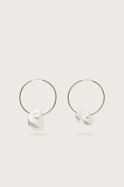 Cult Gaia Earrings|Jewelry>JUNO EARRING - Pearl