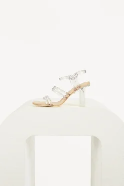 Cult Gaia Sandals|Shoes>KAYLA SANDAL - Clear