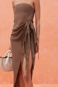 Cult Gaia Dresses>KELLI DRESS - Affogato