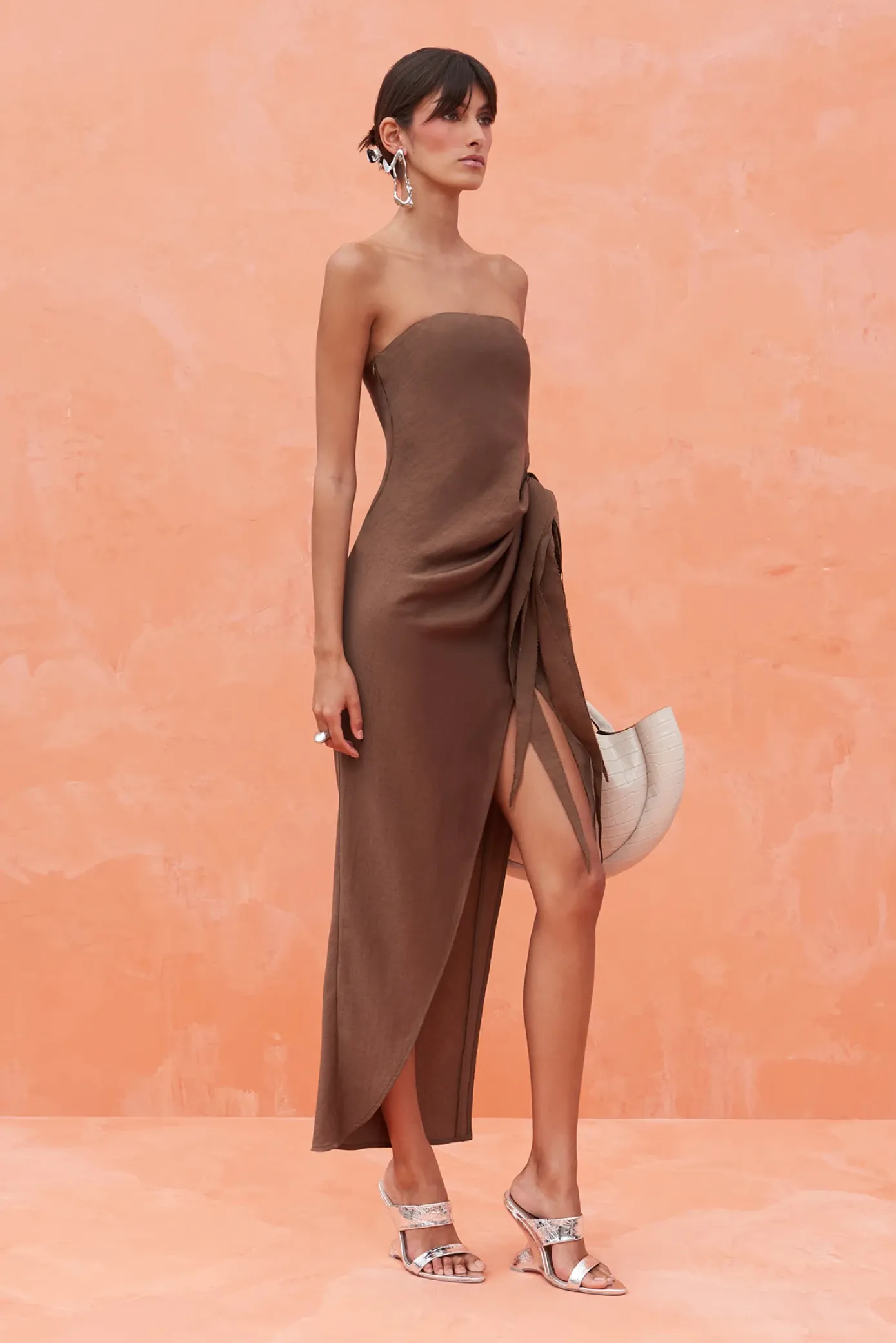 Cult Gaia Dresses>KELLI DRESS - Affogato