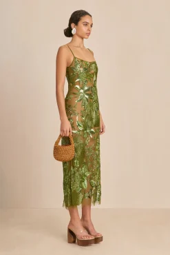 Cult Gaia Gowns|Dresses>KENNEDY GOWN - Olea