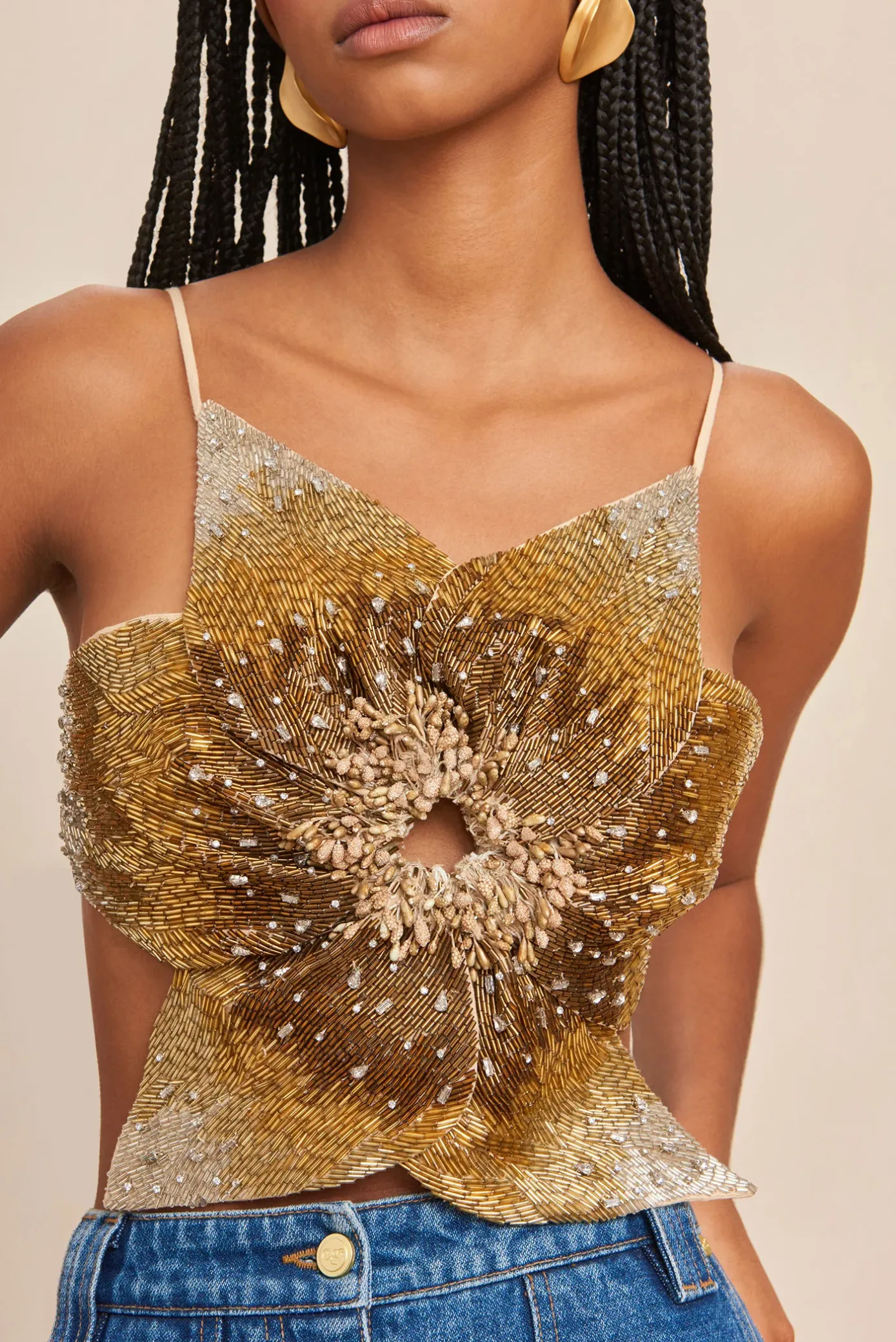 Cult Gaia Tops>LANCE TOP - MULTI Beach