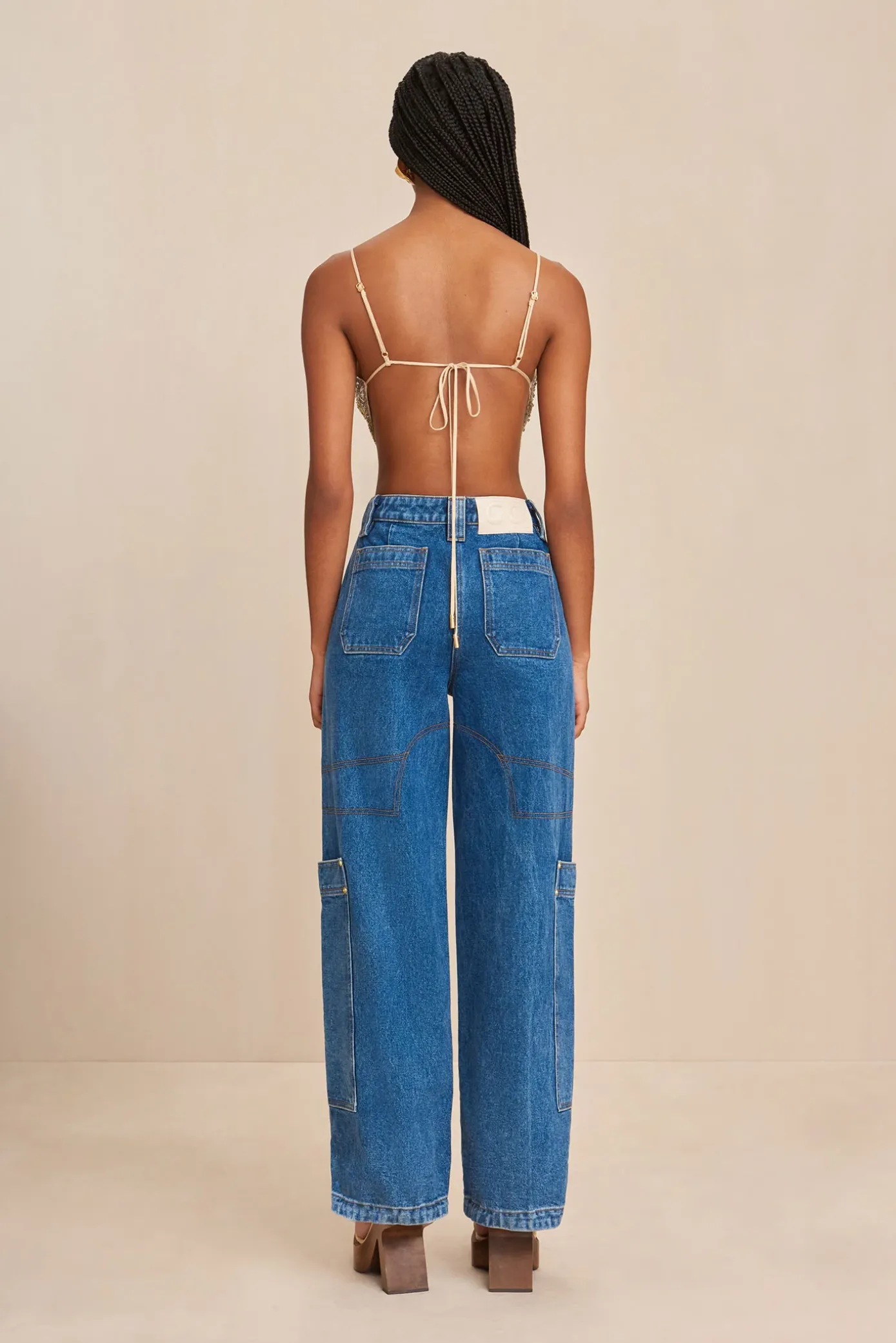 Cult Gaia Tops>LANCE TOP - MULTI Beach