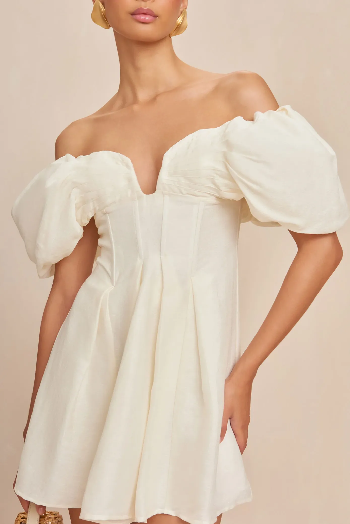 Cult Gaia Dresses>LISSETT DRESS - Off White