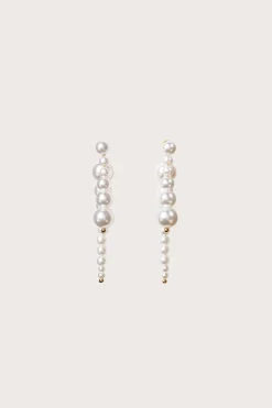 Cult Gaia Jewelry|Accessories>LORELI EARRING - Pearl