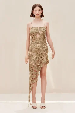 Cult Gaia Gowns|Dresses>LYANA GOWN - Champagne