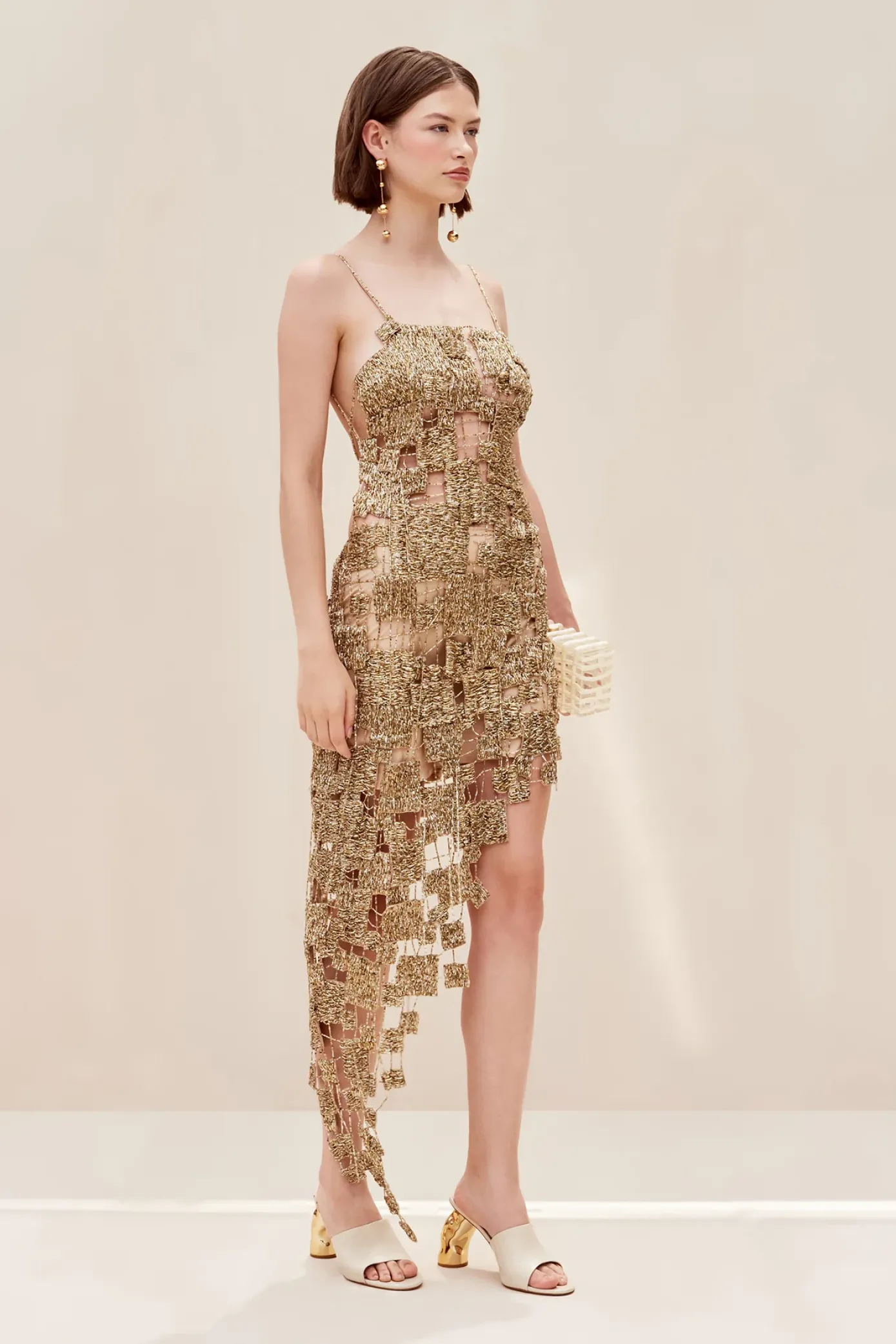Cult Gaia Gowns|Dresses>LYANA GOWN - Champagne