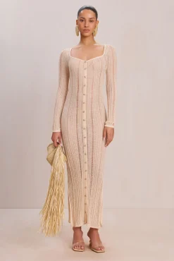 Cult Gaia Knits|Dresses>MARIELLA KNIT DRESS - Beach