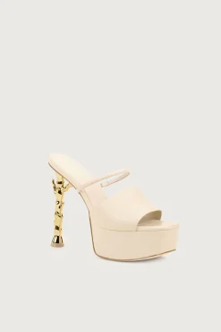 Cult Gaia Shoes|Sandals>MICA SANDAL - Off White