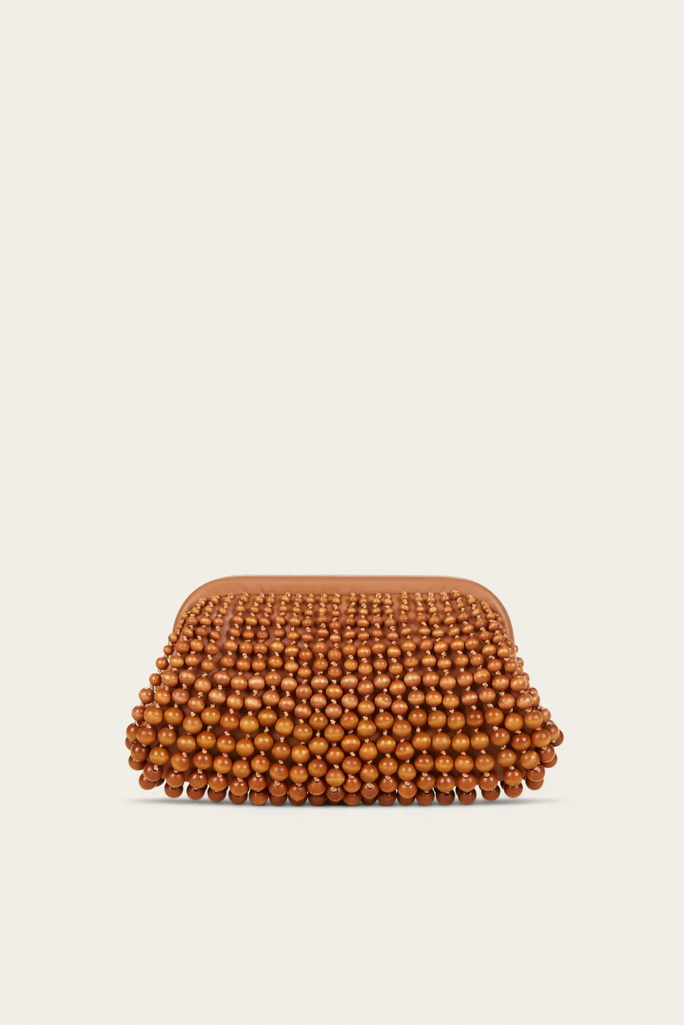 Cult Gaia Clutches>NIA CLUTCH - Chestnut