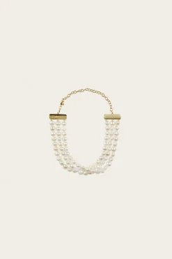 Cult Gaia Necklaces|Jewelry>NORA CHOKER - Pearl