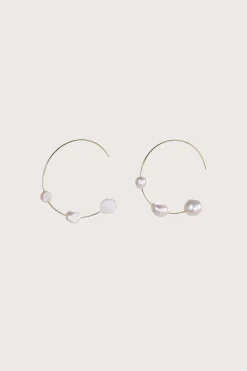 Cult Gaia Earrings|Jewelry>NUBIA EARRING - Pearl