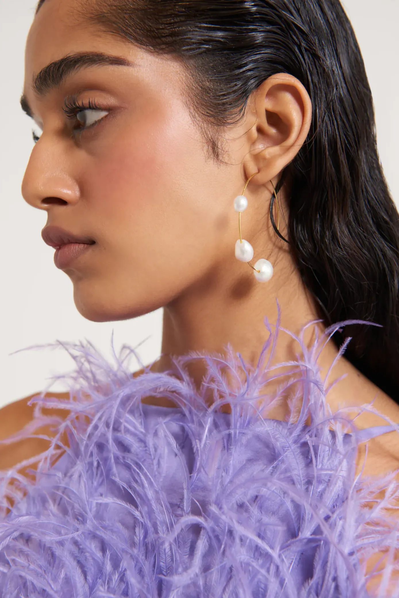 Cult Gaia Earrings|Jewelry>NUBIA EARRING - Pearl