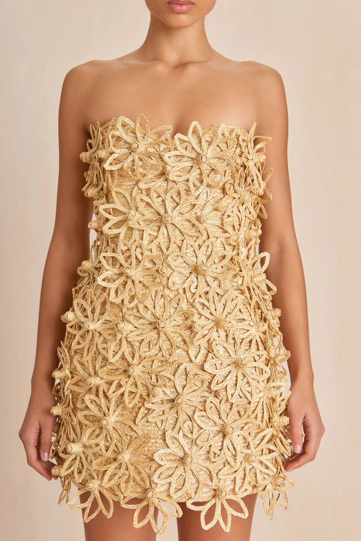 Cult Gaia Dresses>OAKLEY DRESS - Natural