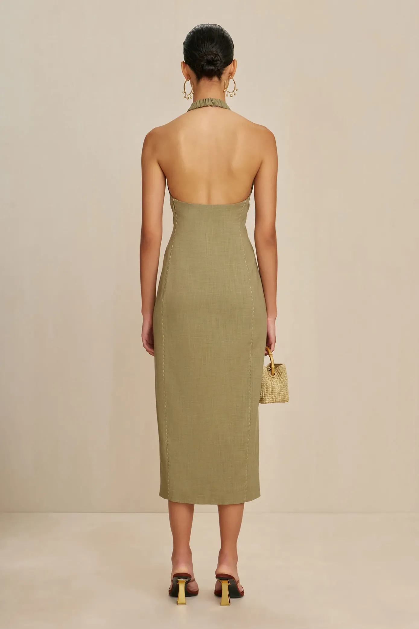 Cult Gaia Dresses>POE DRESS - Tea
