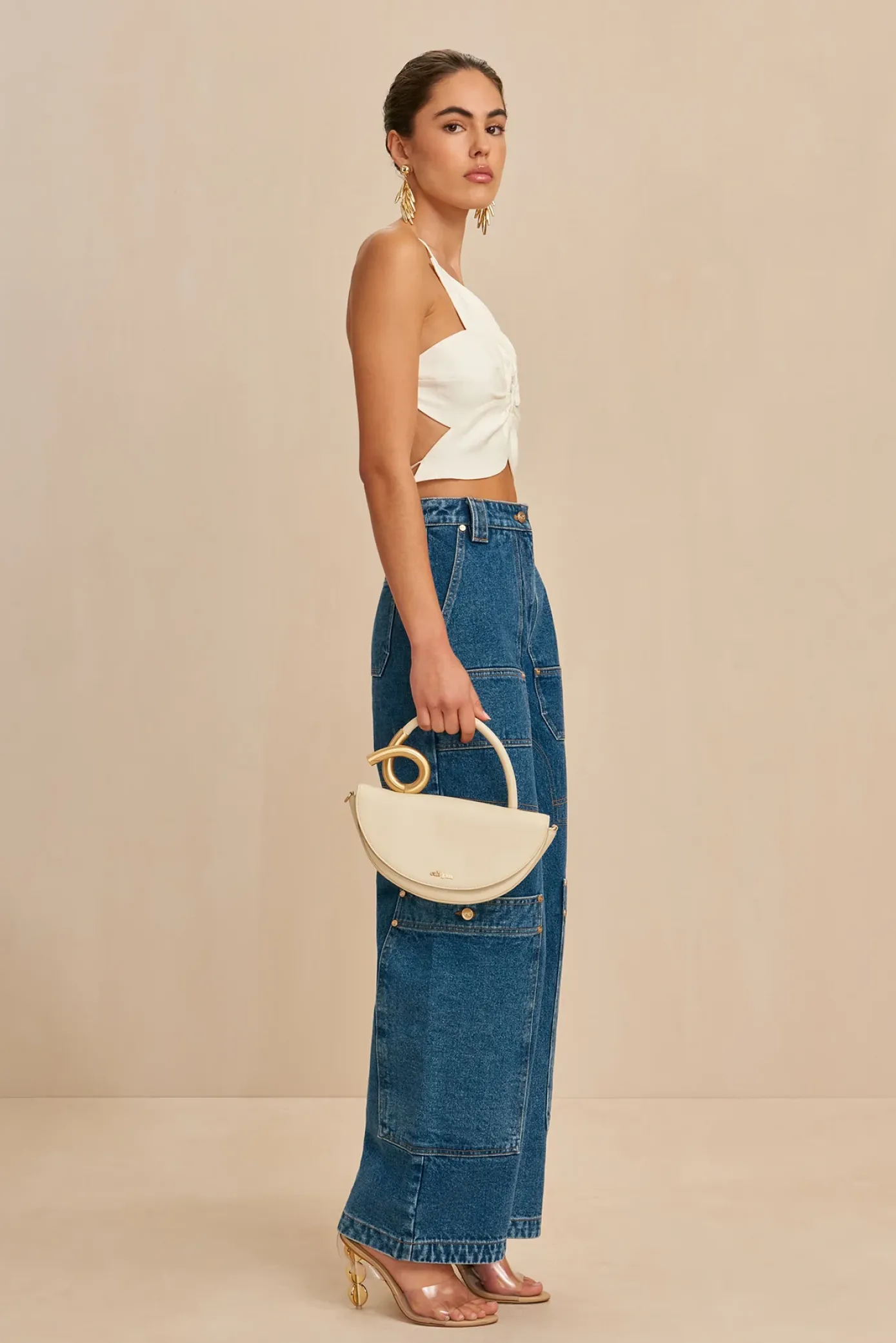 Cult Gaia Tops>RACHEL TOP - Off White