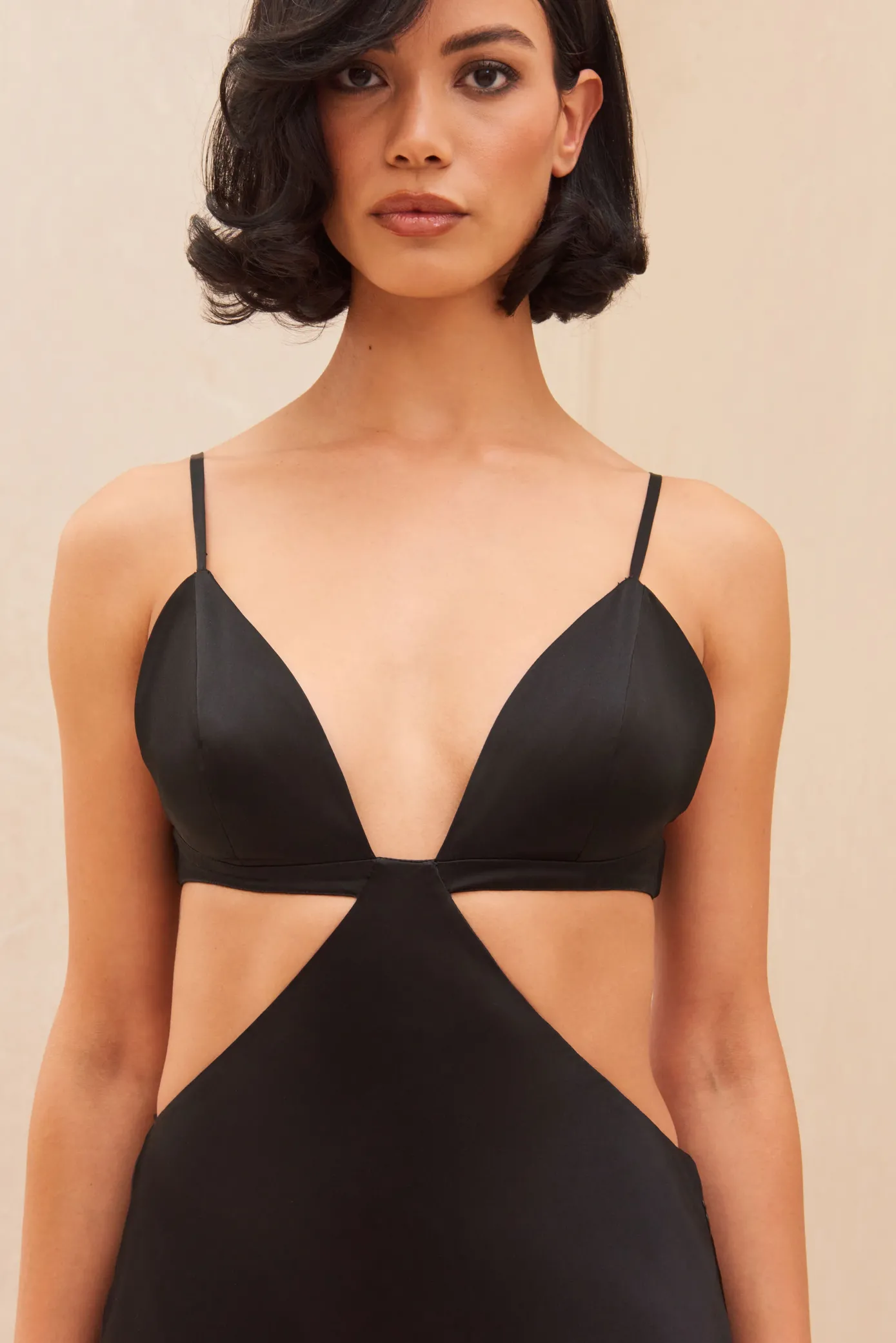 Cult Gaia Gowns>RAISA GOWN - Black
