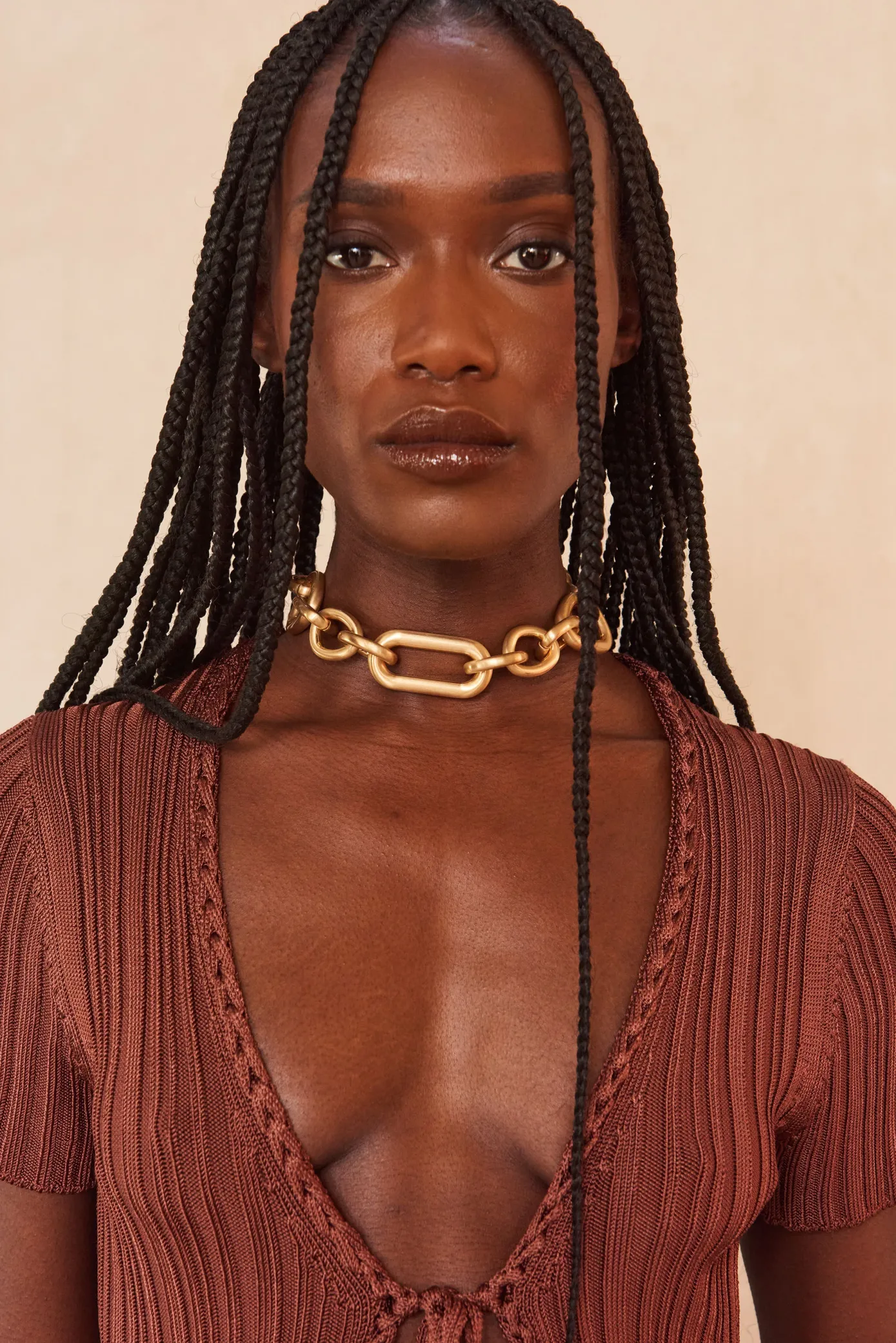 Cult Gaia Necklaces|Jewelry>REYES NECKLACE - Brass