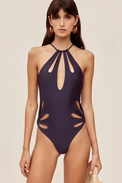 Cult Gaia One Pieces>ROBERTA ONE PIECE - Evening Blue