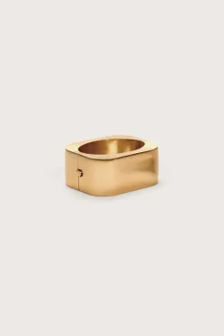 Cult Gaia Bracelets|Jewelry>RUE BRACELET - Brushed Brass