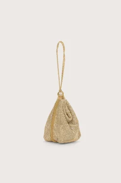 Cult Gaia Mini Bags>RUE WRISTLET BAG - Sand Dollar