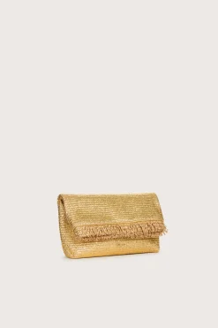Cult Gaia Mini Bags|Clutches>SHANTI MINI CLUTCH - Gold