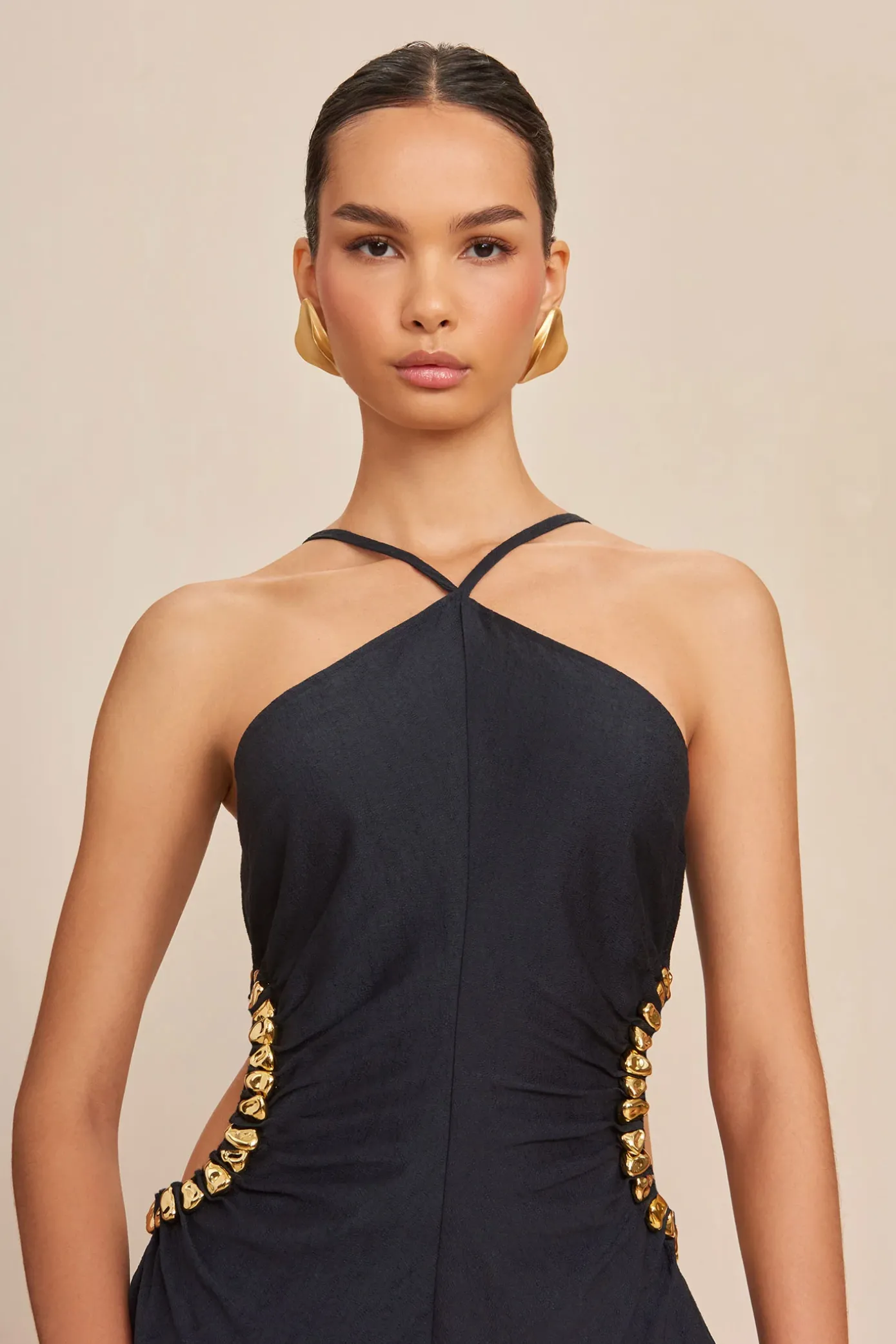 Cult Gaia Dresses>SILVIA DRESS - Black