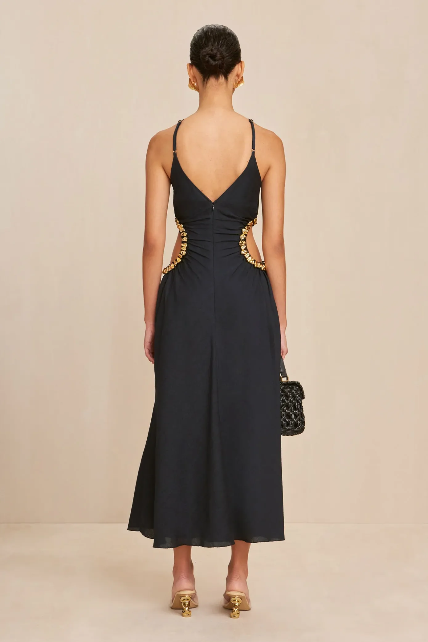 Cult Gaia Dresses>SILVIA DRESS - Black