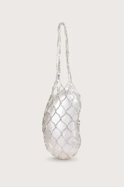 Cult Gaia Mini Bags|Clutches>TALLULAH WRISTLET - Pearl